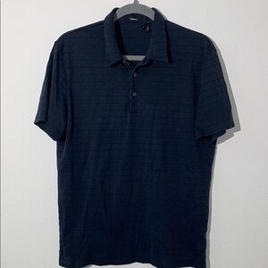 Theory Men's Navy Polo Shirt